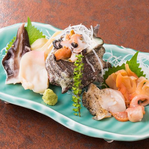 shellfish sashimi