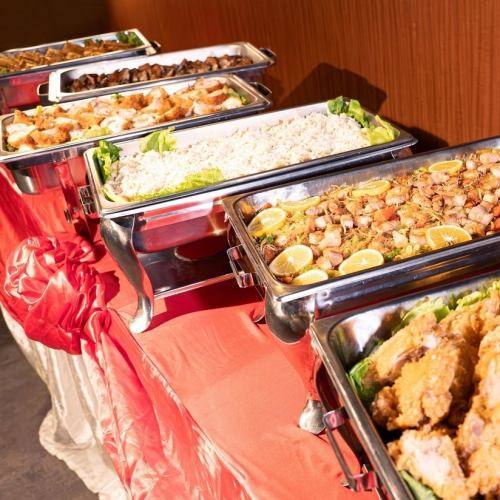 【３０名様以上向け貸切コース】結婚式２次会/大型宴会/懇親会等に！飲み放題付6000円(税込)