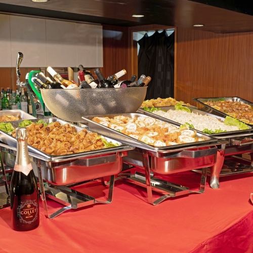 【飲み放題付貸切コース】6000円(税込)。結婚式二次会、企業宴会など貸切コース♪