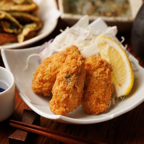 Deep fried oysters