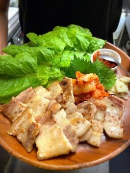 세토우치 육곡 돼지 갈비의 삼겹살