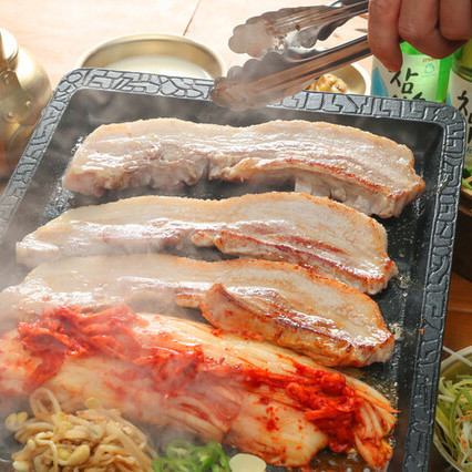 Famous Samgyeopsal (Samgyeopsal 150g x 2 pieces) 2 servings