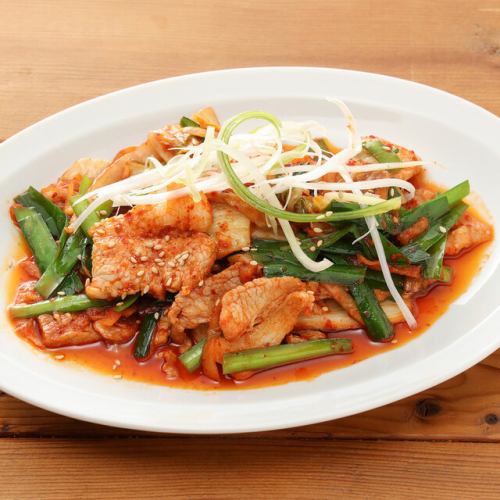 pork kimchi bokkeum