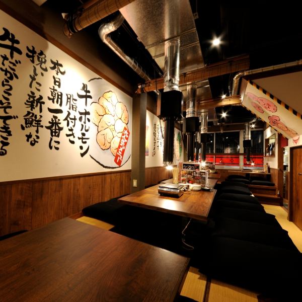 【2F】 Ideal for banquets! Reservations with a large number of people will be informed at the seat of this place.Since Osabel is a popular seat, reservation with a large number of people is ♪ as soon as possible