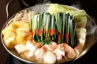 [Food Only] Double the deliciousness! A course where you can enjoy both motsunabe (offal hot pot) and yakiniku (grilled meat) (3,000 yen)