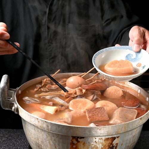 鉄板焼き、おでんも