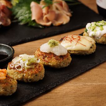 『蔵ノ華コース』名物つくね3種・お刺身3点盛り・大山どり岩塩焼き！全9品3H飲み放題付 5000円
