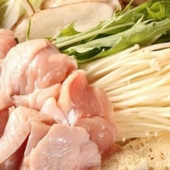 名物とりすき鍋+う巻き玉子<名物コース>】3H飲み放題付全9品7000円