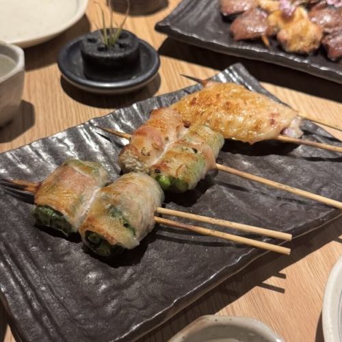 オクラ万能ねぎ