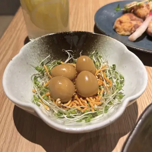 うずらの醤油漬け