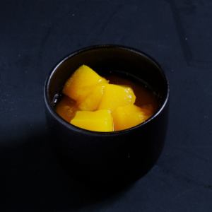 マンゴーの杏仁豆腐