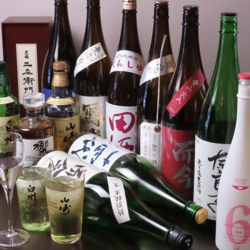 豊富なドリンクメニュー