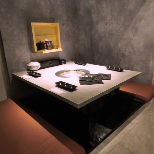 Hori Kotatsu in a semi-private room!