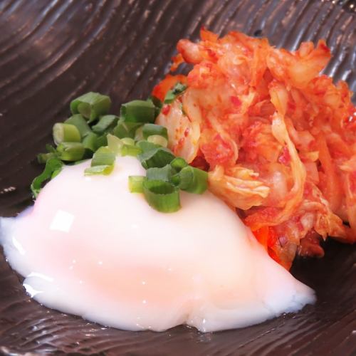 Hot egg kimchi