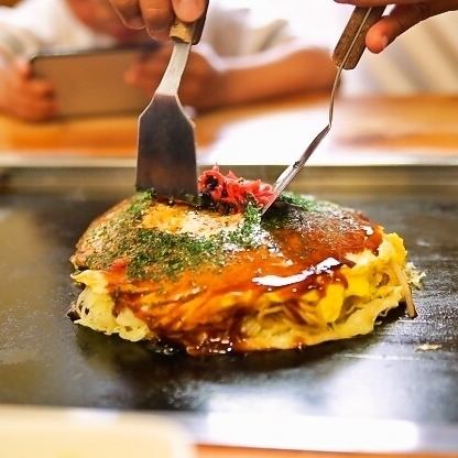 自由に焼き上げ自分だけのおいしさを創造する鉄板焼き！