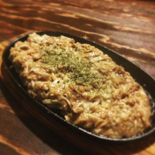 名物『鉄板もんじゃ』