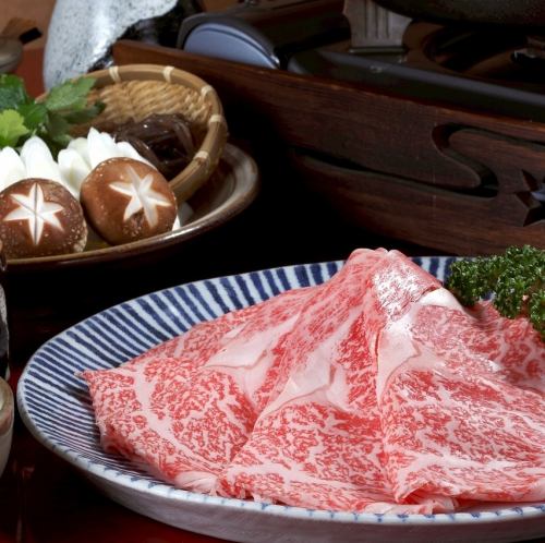 すすぎ鍋（しゃぶしゃぶ）10,000円コース