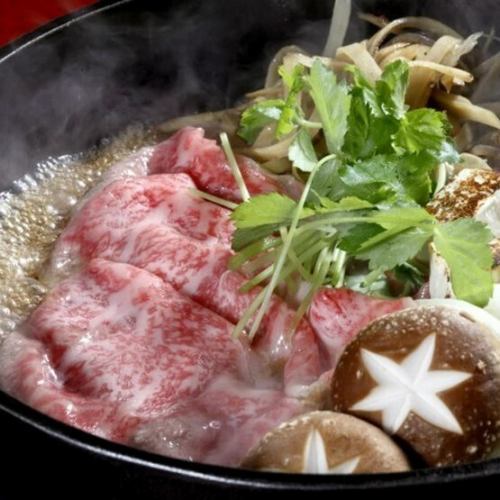 すき焼コース