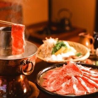 すすぎ鍋（しゃぶしゃぶ）6600円セット　（ランチのみ）