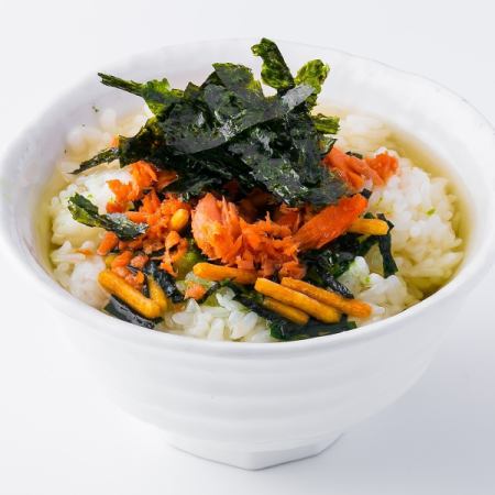 Tororo rice / Chazuke (salmon / plum)