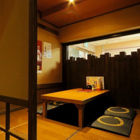 별저 인기의 세련된 파기 燬燵 개인실.다리를 펴고 느긋하게 편하게합니다.