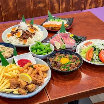 【120分飲み放題付き】こがねぼしコース　全8品◆4,200円(税込)