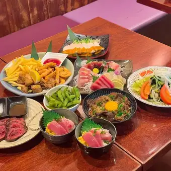 【120分飲み放題付き】特選こがねぼし満喫コース　全8品◆5,500円(税込)