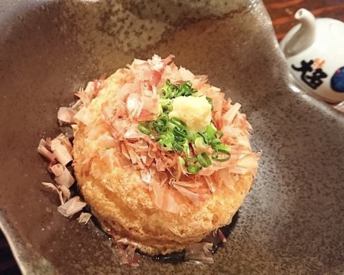 Deep-fried deep-fried oboro tofu