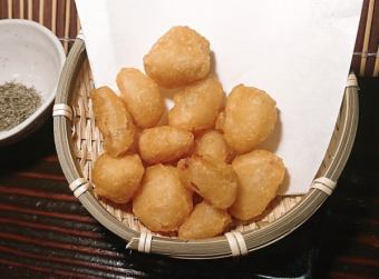 Garlic tempura