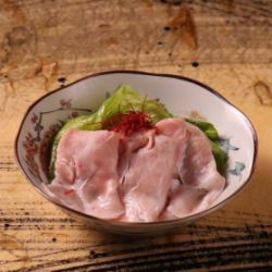 Chestnut pork and lettuce