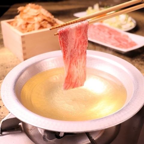 牡蠣&栗豚の出汁しゃぶやかつお出汁おでんなど飲放付全11品