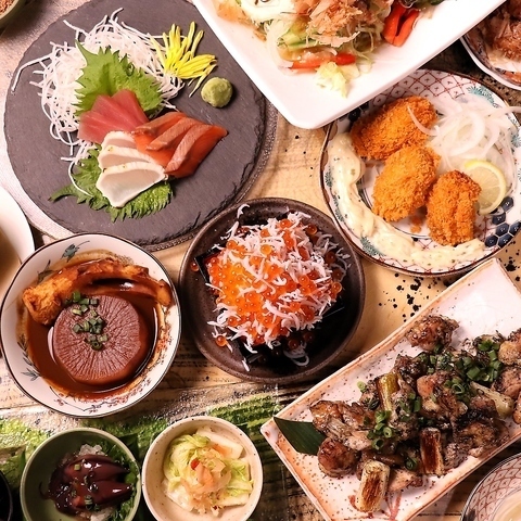定番名古屋飯がふんだんに楽しめるコースをご用意！