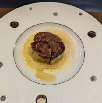 From 12/26 <Lunch Course> New menu! Foie gras and Japanese black beef course 6,930 yen