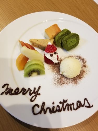 クリスマスメニュー2025