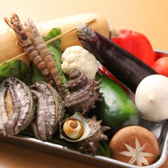 2026/1/6より <ランチ> シーフードコース 5,500円