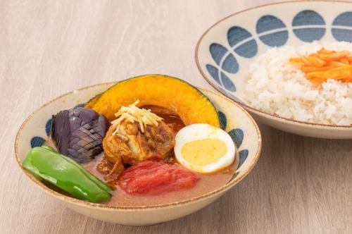 野菜チキンカレー