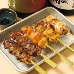 什锦烤鸡肉串（5串）