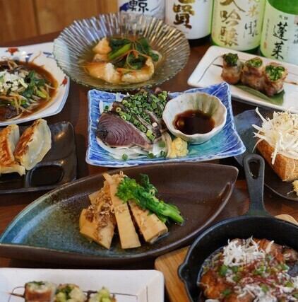 【宴会コース】旬の味覚をふんだんに楽しめる逸品揃い♪飲み放題つきで当日予約もOK！昼呑みも承ります☆