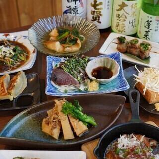 【春の贅沢コース】季節のお料理10品＋飲み放題180分