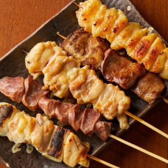 焼鳥盛合せ 5本盛り