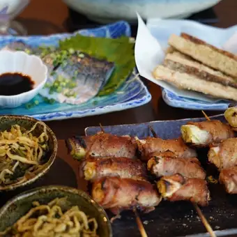 【とり吉☆秋の味覚コース】夏のお料理9品＋飲み放題120分