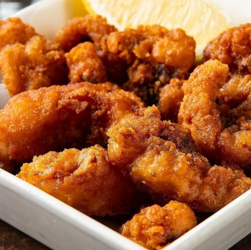 真タコの唐揚げ