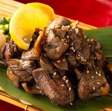 地鶏の網焼き