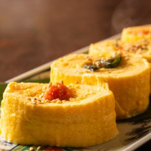 明太チーズだし巻き