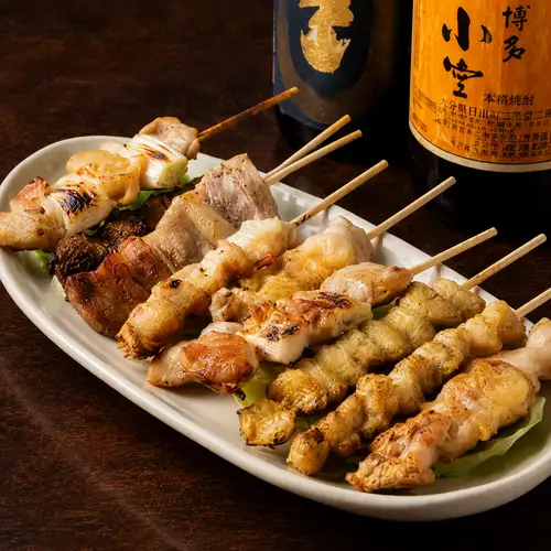 ■こだわりの焼き鳥を