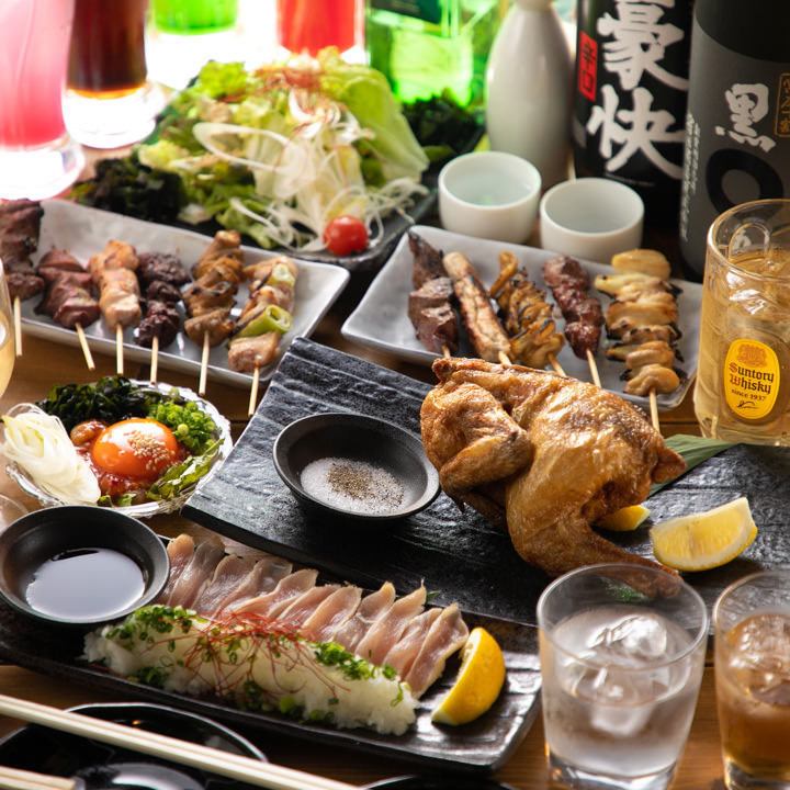 [Same-day reservation OK! Easy plan] 6 dishes with 2 hours all-you-can-drink★ Haruya course