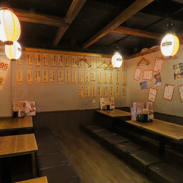 We offer a wide variety of seating options, including sunken kotatsu seats, reserved storefronts, and private room seating!We offer a variety of seating options, including table and sunken kotatsu seating, to meet your needs.Please feel free to contact us with any requests.Yokohama Station Yokohama Izakaya Girls' Party Anniversary All-you-can-drink Hot Pot Yakitori Private Room Lunch Please come to our store