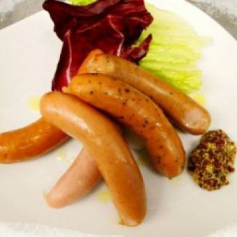 Assorted hot iron plate sausage