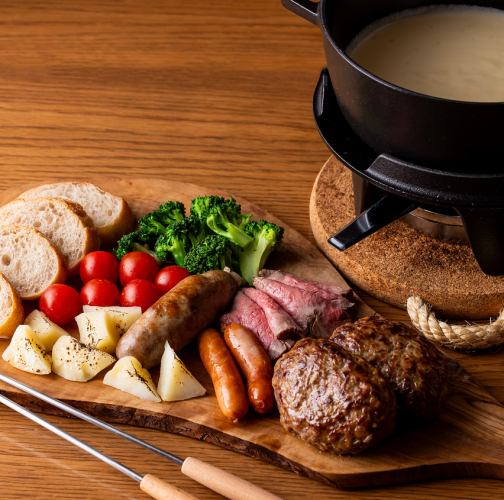 Micasita 겨울 치즈 퐁듀 코스