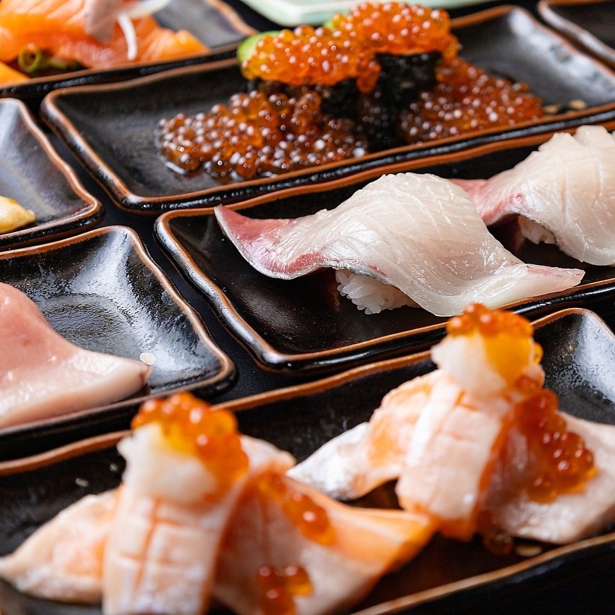 ネタが三倍!元祖ぶっち切り寿司 魚心心斎橋店グランドオープン!